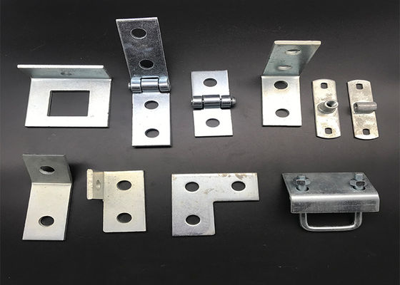 Metal Steel Slotted Flat Plate Angle Channel Fitting Brackets