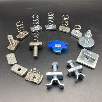 Al por mayor tamaño personalizado de acero inoxidable de canal de nuez de resorte