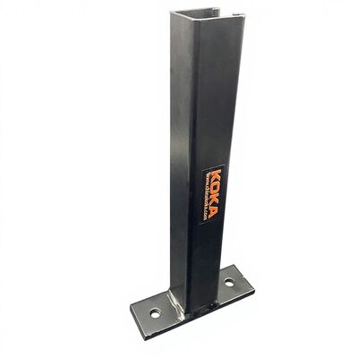 Brazo en voladizo de puntal con recubrimiento de polvo negro