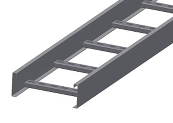 El HDG galvanizó la capa eléctrica del polvo de Tray Cable 400m m de la escalera