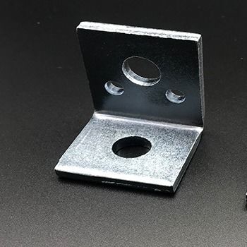 Ángulo Unistrut del conector del extremo del agujero de los conectores dos del canal del HDG ASTM