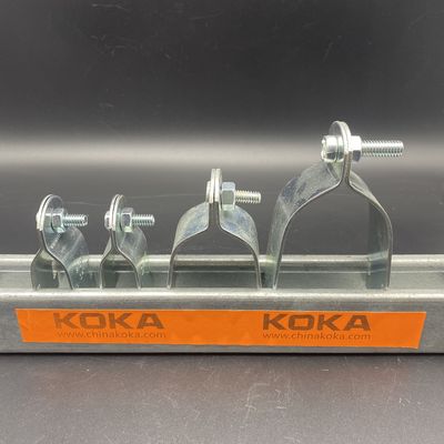 Clamparas eléctricas de zinc de tamaño viroso a medida 3/8' 3/4'