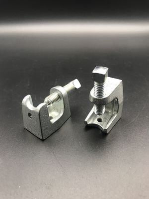 Clamparas de vigas pregalvanizadas M6 M8 M10 M12 de tamaño personalizado