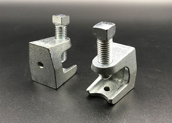 Clamparas de vigas de hierro maleable de tamaño personalizado de 1/4' 3/8'
