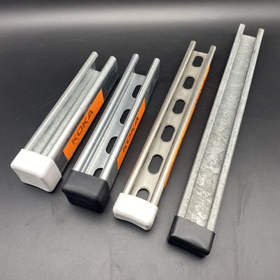 Fabricante Capas de extremo de apoyo de plástico de PVC 41x41 41x21