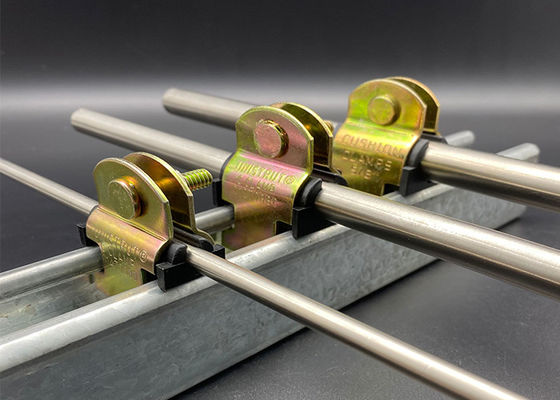 Acero inoxidable 304 3/4' Unistrut montado en el tubo de sujeción de sujeción