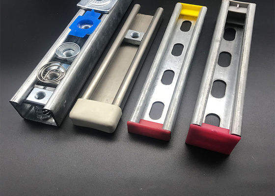 p2240 Canal de apoyo de color de caucho de PVC sobre las tapas de extremo