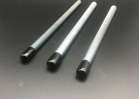 Venta al por mayor de plástico m8 m10 Tapón de extremo de varilla roscado