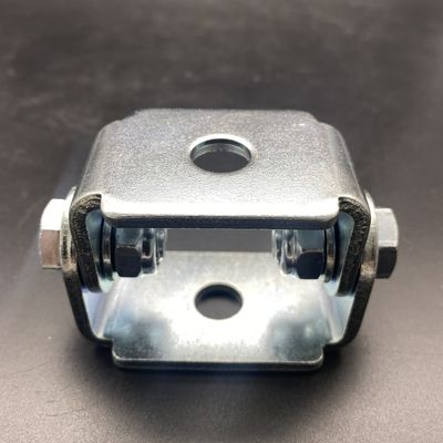 Clampada ajustable con soporte de zinc eléctrico