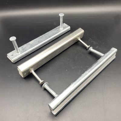 Acero inoxidable de trabajo pesado 304 41x21mm inserciones de hormigón canal de unistrut