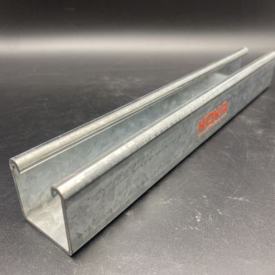 Canal de perfil galvanizado en caliente de fábrica