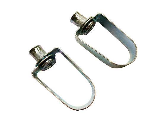 Clamparas de tubería de acero metálico de tamaño personalizado colgador de bucle