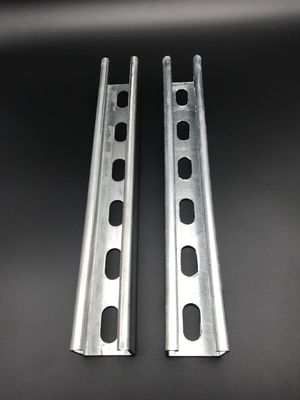 Fabricante C Forma con ranuras EG HDG Unistrut canal de apoyo