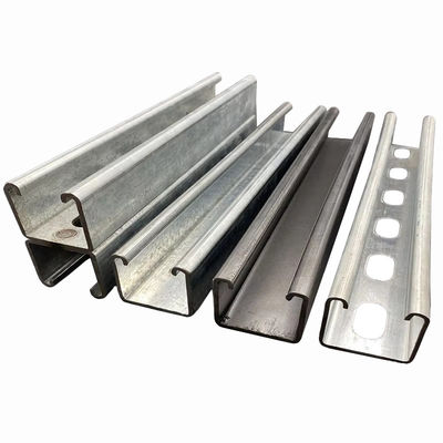 Canales galvanizados por inmersión en caliente 41x41 41x21 Unistrut perforados