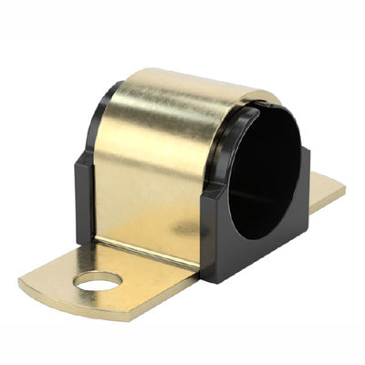 Tamaño personalizado Clampada de almohadilla de goma TPE de zinc amarillo Omega