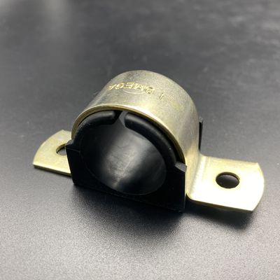 Clampas de almohadón Omega de caucho con dos agujeros