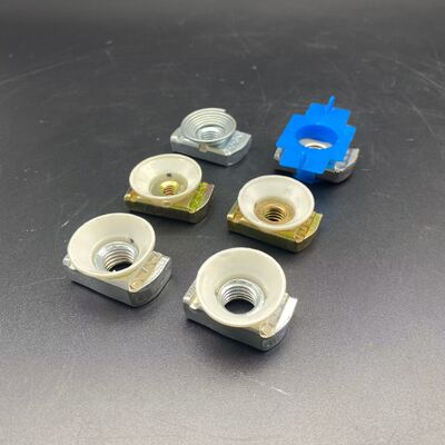 Electrical Galvanized m8 m10 Spring Nut with Plastic Wing