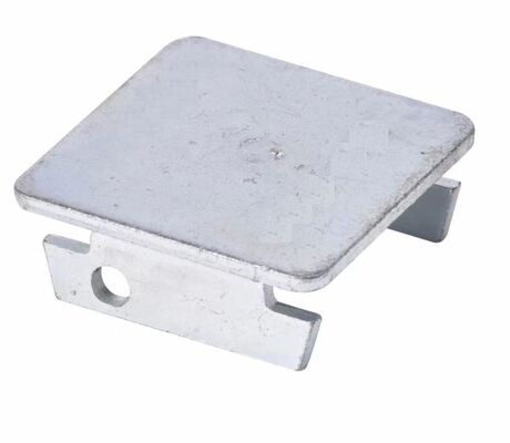 Capa de extremo del canal del sello metálico