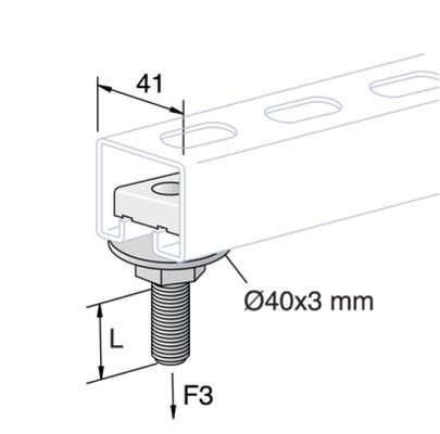 Tuerca de perno de cabeza de martillo TBO de tamaño personalizado para canal de soporte