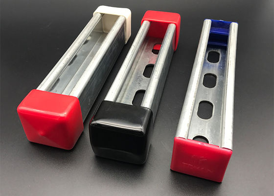 OEM plástico de goma del ODM del casquillo de extremo de canal del puntal 41x62 41x82