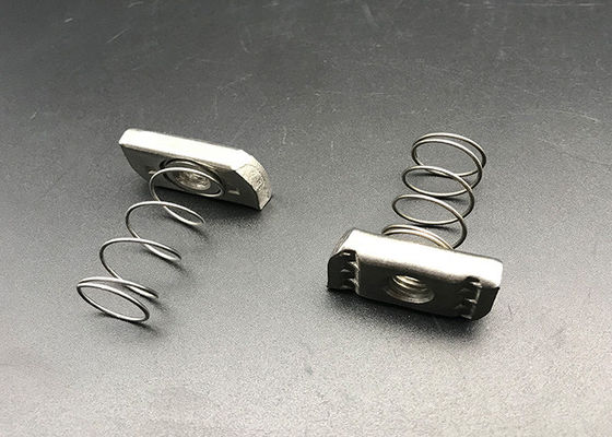 Nuez Unistrut de la primavera de la nuez 10m m Ss304 Ss316 del canal de la primavera de M10 HDG