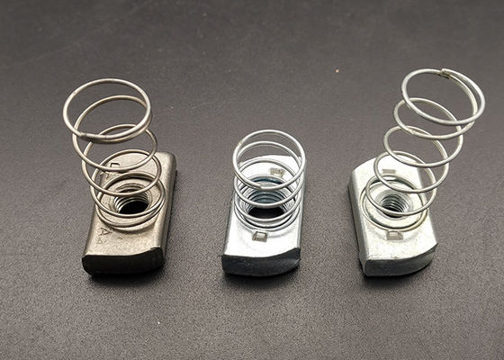 Tuerca de canal con resorte SS316 EN 1461 HDG SS304 M10 Tuerca de resorte