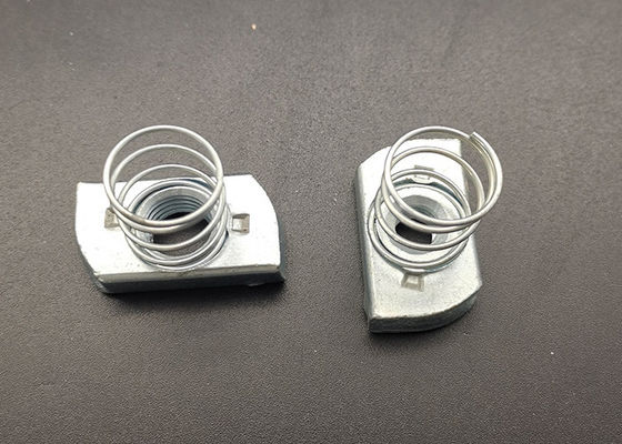 Primavera corta de acero de la nuez Unistrut del perno prisionero de carbono 3/8 pulgada SN4008